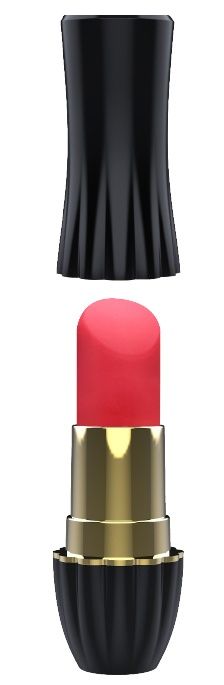 Клиторальный стимулятор-помада LIPSTICK - 9,3 см. - Dream Toys - купить с доставкой в Новороссийске