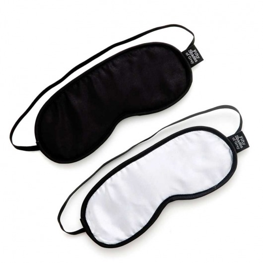 Набор из двух масок на глаза Soft Blindfold Twin Pack - Fifty Shades of Grey - купить с доставкой в Новороссийске