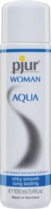 Лубрикант на водной основе pjur WOMAN Aqua - 100 мл. - Pjur - купить с доставкой в Новороссийске