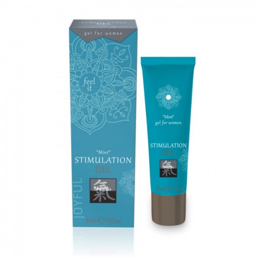 Возбуждающий интимный гель STIMULATION GEL Mint - 30 мл. - Shiatsu - купить с доставкой в Новороссийске