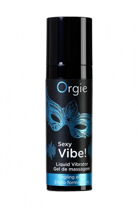 Гель для массажа ORGIE Sexy Vibe Liquid Vibrator с эффектом вибрации - 15 мл. - ORGIE - купить с доставкой в Новороссийске