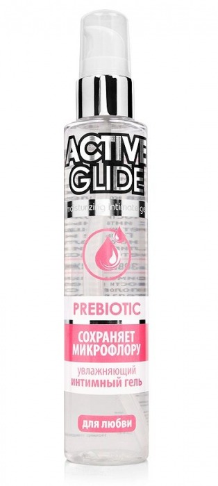 Увлажняющий интимный гель Active Glide Prebiotic - 100 гр. - Биоритм - купить с доставкой в Новороссийске