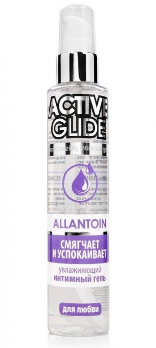 Увлажняющий интимный гель Active Glide Allantoin - 100 гр. - Биоритм - купить с доставкой в Новороссийске