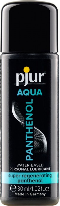 Лубрикант на водной основе с пантенолом pjur AQUA Panthenol - 30 мл. - Pjur - купить с доставкой в Новороссийске