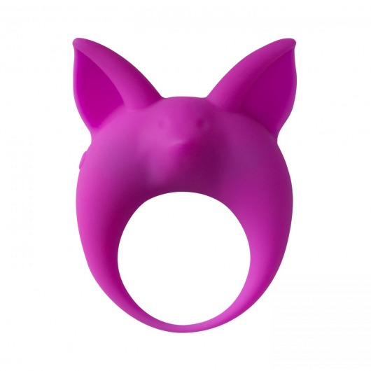 Фиолетовое эрекционное кольцо Kitten Kyle - Lola Games - в Новороссийске купить с доставкой