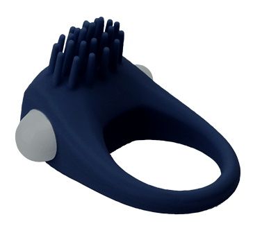 Синее эрекционное виброкольцо STIMU RING - Dream Toys - в Новороссийске купить с доставкой