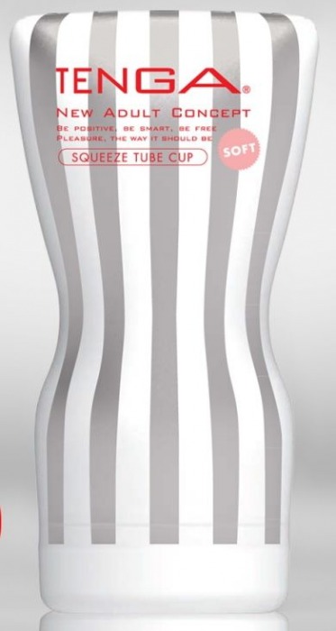 Мастурбатор TENGA Squeeze Tube Cup Soft - Tenga - в Новороссийске купить с доставкой