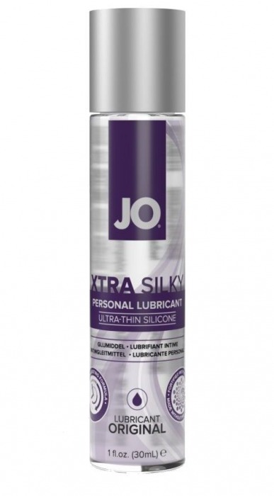 Лубрикант на силиконовой основе JO Xtra Silky - 30 мл. - System JO - купить с доставкой в Новороссийске