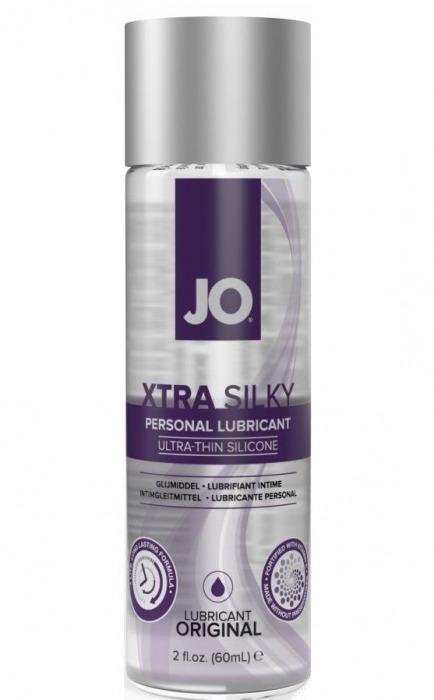 Лубрикант на силиконовой основе JO Xtra Silky - 60 мл. - System JO - купить с доставкой в Новороссийске
