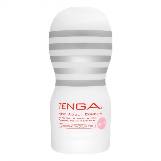 Мастурбатор TENGA Original Vacuum Cup Soft - Tenga - в Новороссийске купить с доставкой