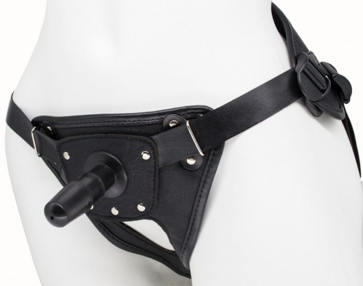 Черный пояс для насадок BEST CLASS STRAP - LOVETOY (А-Полимер) - купить с доставкой в Новороссийске