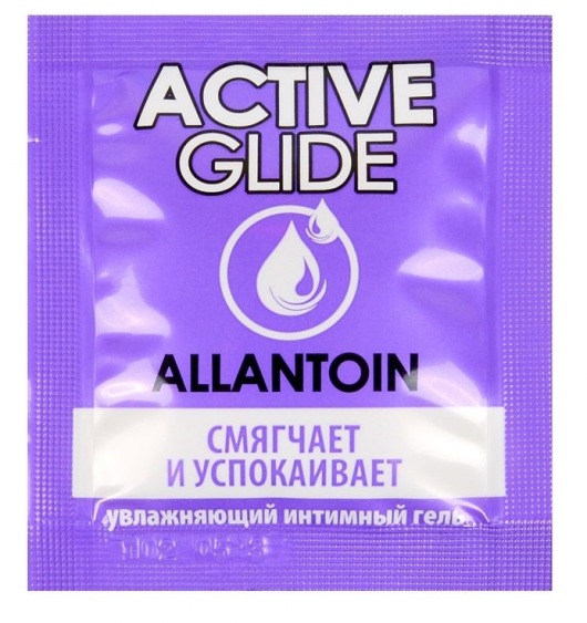 Лубрикант на водной основе Active Glide с аллантоином - 3 гр. - Биоритм - купить с доставкой в Новороссийске
