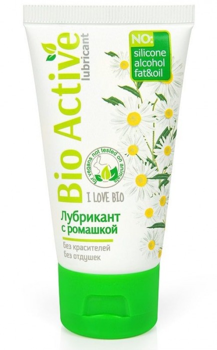 Гель-лубрикант на водной основе Bio Active - 50 гр. - Биоритм - купить с доставкой в Новороссийске