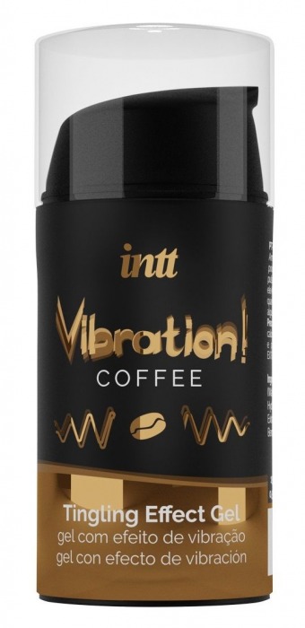 Жидкий интимный гель с эффектом вибрации Vibration! Coffee - 15 мл. - INTT - купить с доставкой в Новороссийске