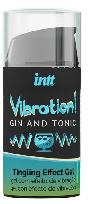 Жидкий интимный гель с эффектом вибрации Vibration! Gin   Tonic - 15 мл. - INTT - купить с доставкой в Новороссийске