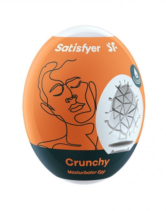 Мастурбатор-яйцо Satisfyer Crunchy Mini Masturbator - Satisfyer - в Новороссийске купить с доставкой