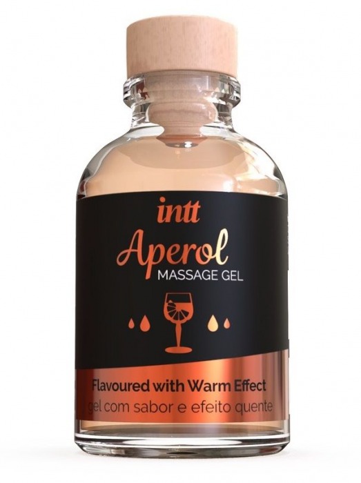 Массажный гель с согревающим эффектом Aperol - 30 мл. - INTT - купить с доставкой в Новороссийске