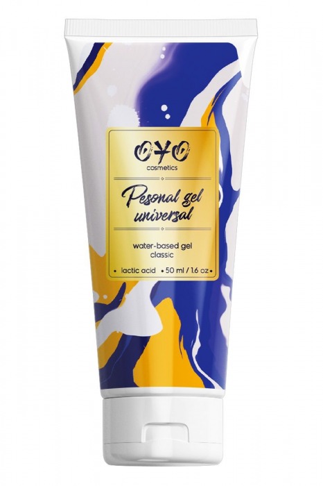 Интимная смазка на водной основе OYO Personal Gel Universal - 50 мл. - OYO - купить с доставкой в Новороссийске
