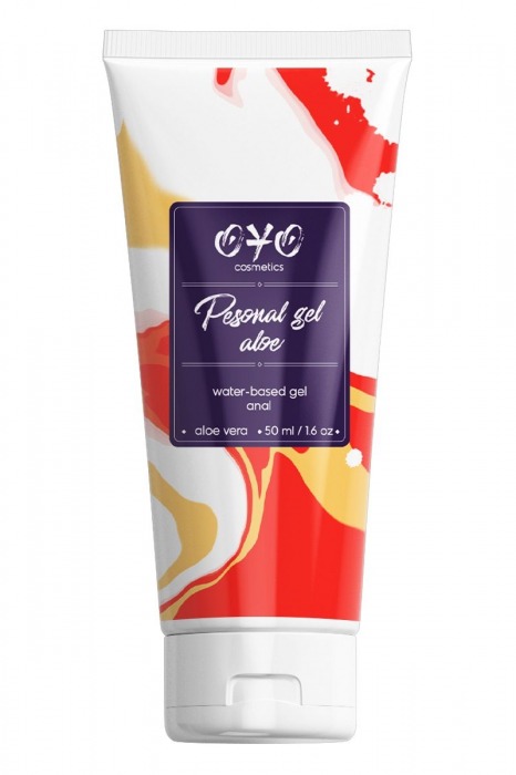 Анальная смазка на водной основе OYO Personal Gel Aloe - 50 мл. - OYO - купить с доставкой в Новороссийске