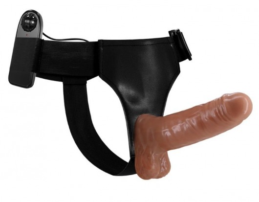 Страпон на трусиках с вибрацией Ultra Passionate Harness - 16 см. - Baile - купить с доставкой в Новороссийске