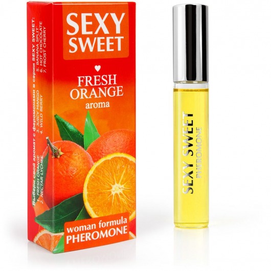 Парфюм для тела с феромонами Sexy Sweet с ароматом апельсина - 10 мл. -  - Магазин феромонов в Новороссийске