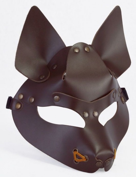 Коричневая маска Wolf - Sitabella - купить с доставкой в Новороссийске