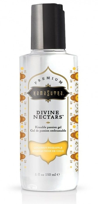 Гель-лубрикант на водной основе Divine Nectars Vanilla с ароматом ванили - 150 мл. - Kama Sutra - купить с доставкой в Новороссийске