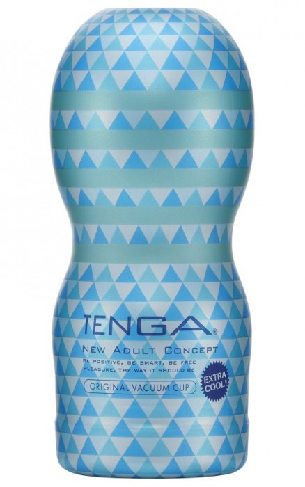Мастурбатор с охлаждающей смазкой TENGA Original Vacuum Cup Extra Cool - Tenga - в Новороссийске купить с доставкой
