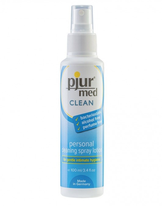 Гигиенический спрей pjur MED Clean Spray - 100 мл. - Pjur - купить с доставкой в Новороссийске
