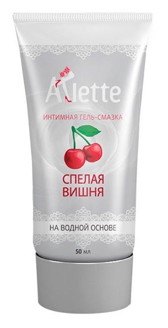 Интимная гель-смазка на водной основе Arlette  Спелая вишня  - 50 мл. - Arlette - купить с доставкой в Новороссийске