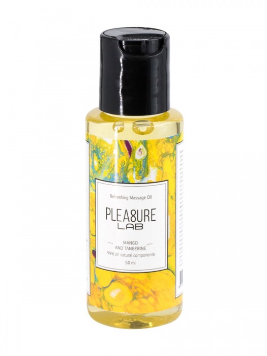 Массажное масло Pleasure Lab Refreshing с ароматом манго и мандарина - 50 мл. - Pleasure Lab - купить с доставкой в Новороссийске
