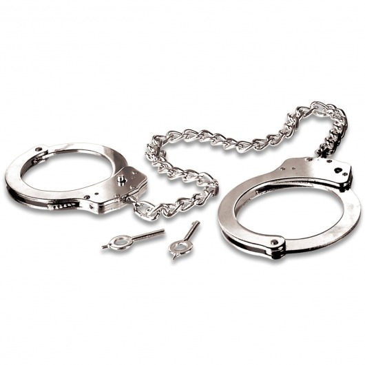 Металлические наручники Metal Leg Cuffs - Pipedream - купить с доставкой в Новороссийске