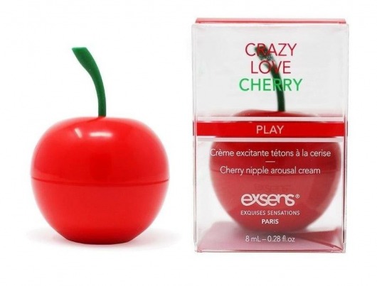 Крем для стимуляции сосков Crazy Love Cherry - 8 мл. - Exsens - купить с доставкой в Новороссийске