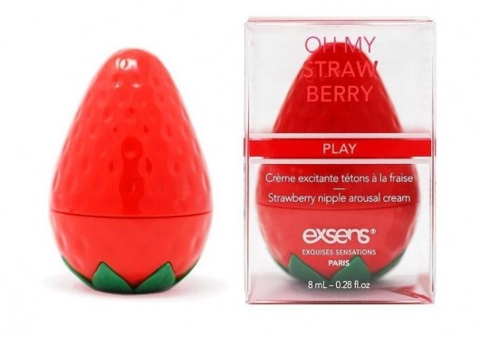 Крем для стимуляции сосков Oh My Strawberry - 8 мл. - Exsens - купить с доставкой в Новороссийске