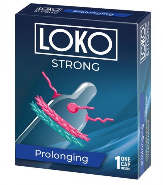 Стимулирующая насадка на пенис LOKO STRONG с продлевающим эффектом - Sitabella - в Новороссийске купить с доставкой