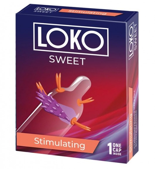 Стимулирующая насадка на пенис LOKO SWEET с возбуждающим эффектом - Sitabella - в Новороссийске купить с доставкой