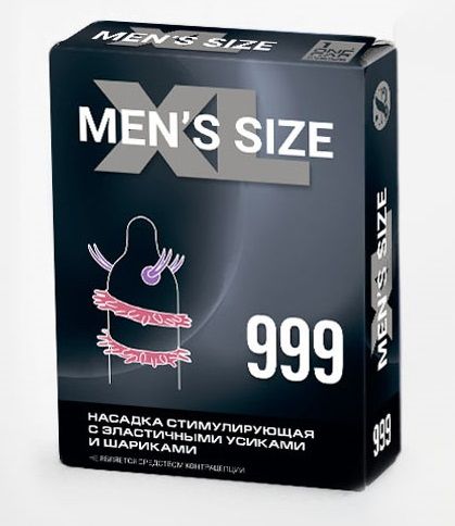 Стимулирующая насадка на пенис MEN SIZE 999 - Sitabella - в Новороссийске купить с доставкой