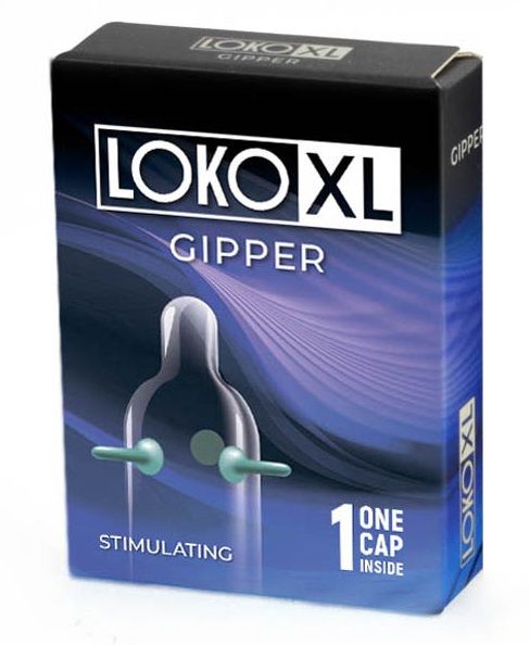 Стимулирующая насадка на пенис LOKO XL GIPPER - Sitabella - в Новороссийске купить с доставкой