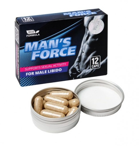 Пищевой концентрат для мужчин MANS FORCE  - 12 капсул - Sitabella - купить с доставкой в Новороссийске