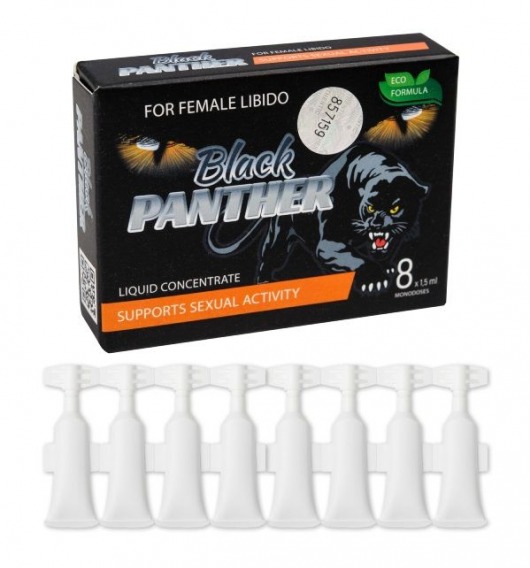 Пищевой концентрат для женщин BLACK PANTER - 8 монодоз (по 1,5 мл.) - Sitabella - купить с доставкой в Новороссийске