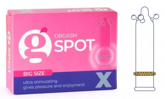 Стимулирующая насадка G-Spot X Big size - Sitabella - купить с доставкой в Новороссийске