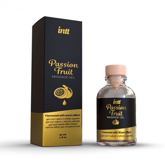 Массажный гель с ароматом маракуйи Passion Fruit - 30 мл. - INTT - купить с доставкой в Новороссийске