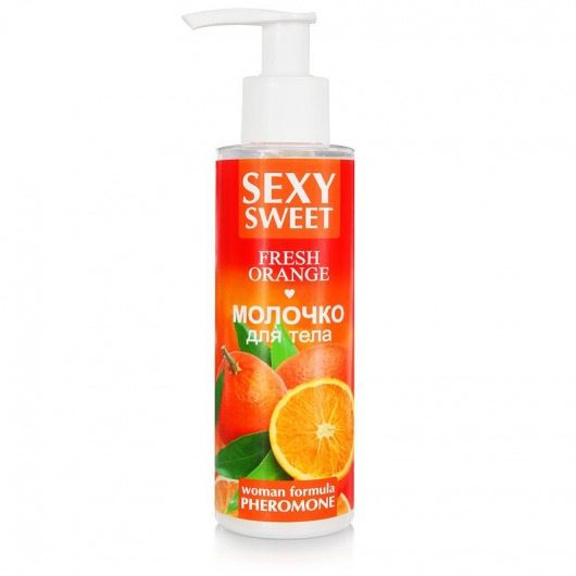 Молочко для тела с феромонами и ароматом апельсина Sexy Sweet Fresh Orange - 150 гр. -  - Магазин феромонов в Новороссийске