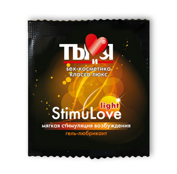 Разогревающий гель-лубрикант Stimulove Light в одноразовой упаковке - 4 гр. - Биоритм - купить с доставкой в Новороссийске
