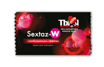 Возбуждающий крем для женщин Sextaz-W в одноразовой упаковке - 1,5 гр. - Биоритм - купить с доставкой в Новороссийске