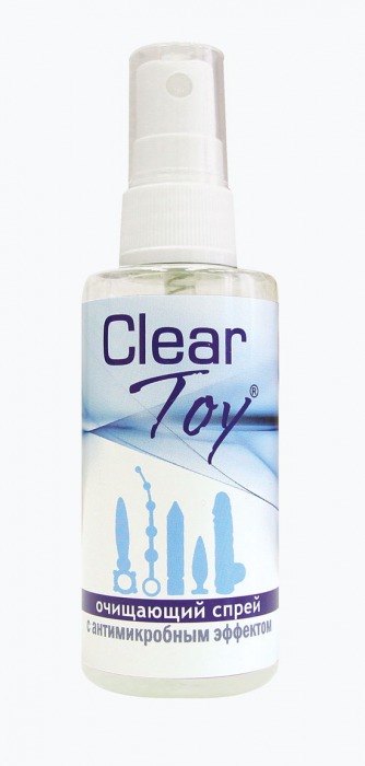 Очищающий спрей Clear Toy с антимикробным эффектом - 100 мл. - Биоритм - купить с доставкой в Новороссийске