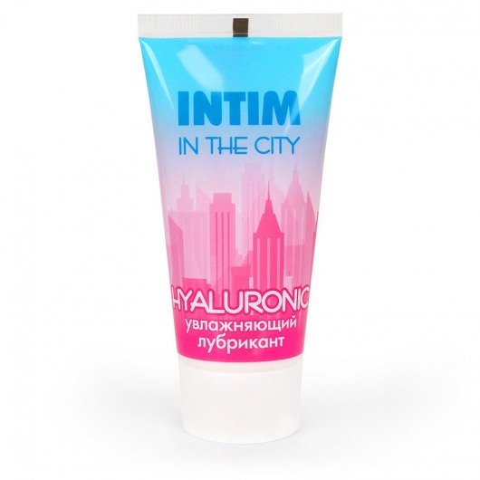 Увлажняющий лубрикант на водной основе Intim in the city Hyaluronic - 60 гр. - Биоритм - купить с доставкой в Новороссийске
