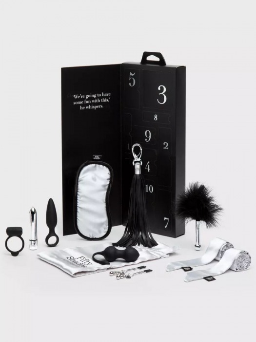 Эротический набор Pleasure Overload 10 Days of Play Gift Set - Fifty Shades of Grey - купить с доставкой в Новороссийске