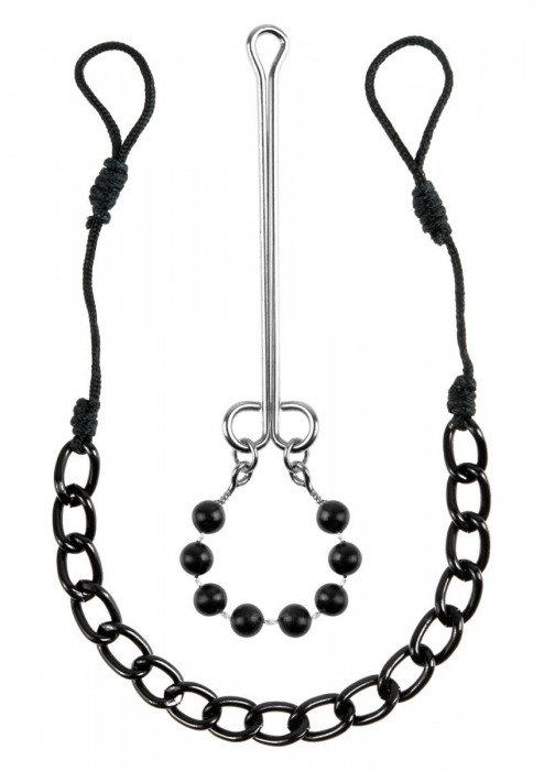 Интимные украшения с бусинами NIPPLE   CLIT JEWELRY - Pipedream - купить с доставкой в Новороссийске