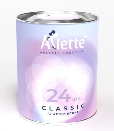 Классические презервативы Arlette Classic - 24 шт. - Arlette - купить с доставкой в Новороссийске
